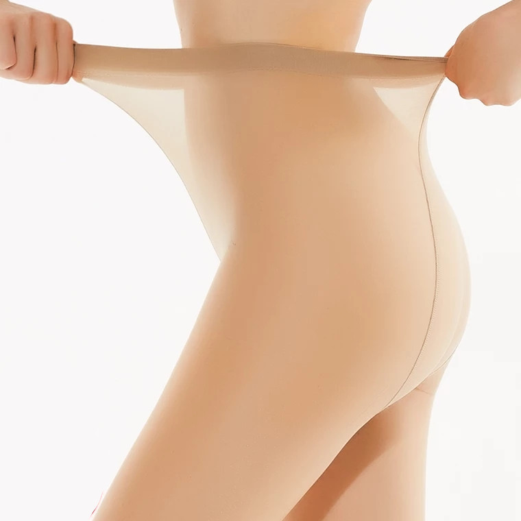 娜娇婷 12D薄款夏双包芯丝莱卡连裤袜女丝袜透肉耐磨加档 K8101L