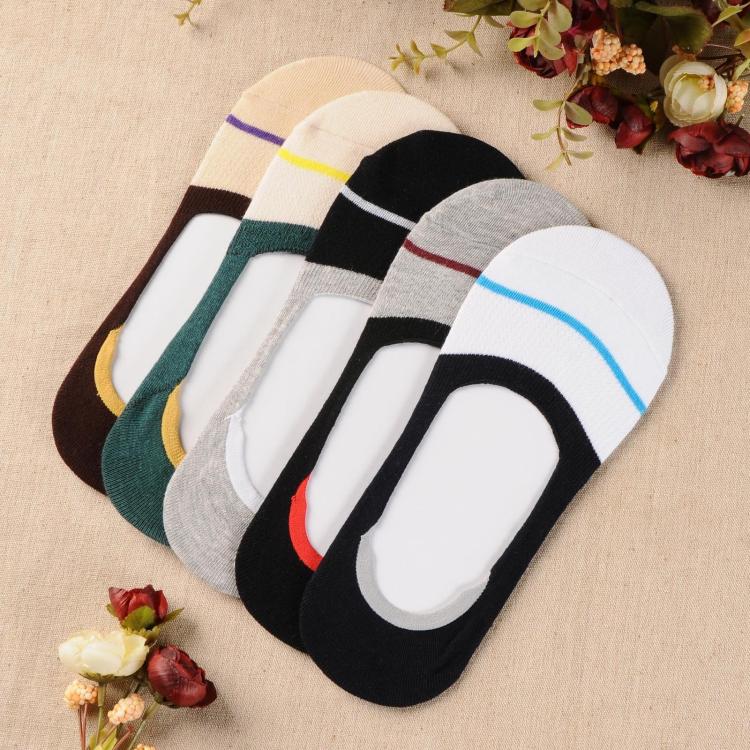 男士冬季薄款低帮韩版硅胶袜子