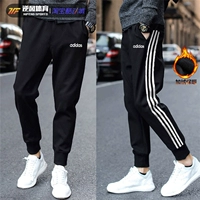 Adidas, демисезонные штаны, повседневные брюки для отдыха, свободный прямой крой