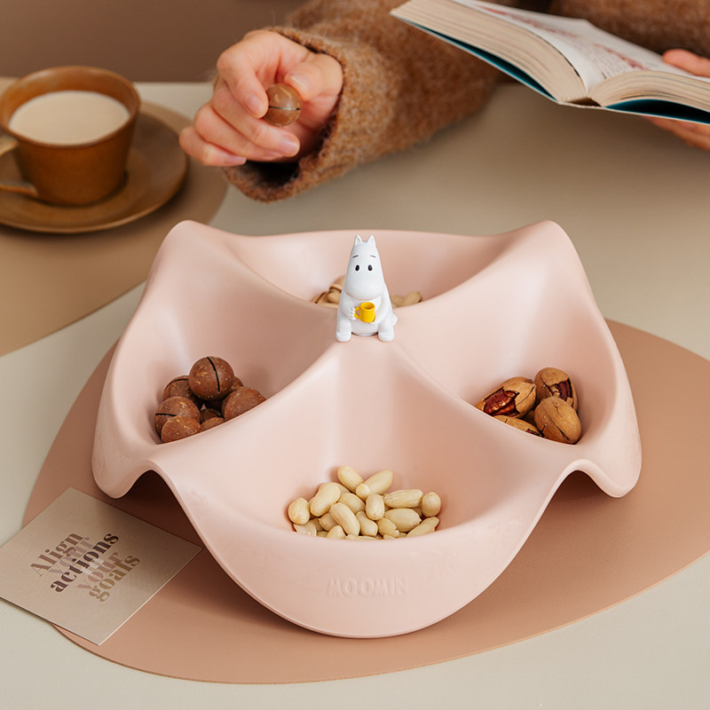姆明MOOMIN卡通糖果盘干果盘果盒