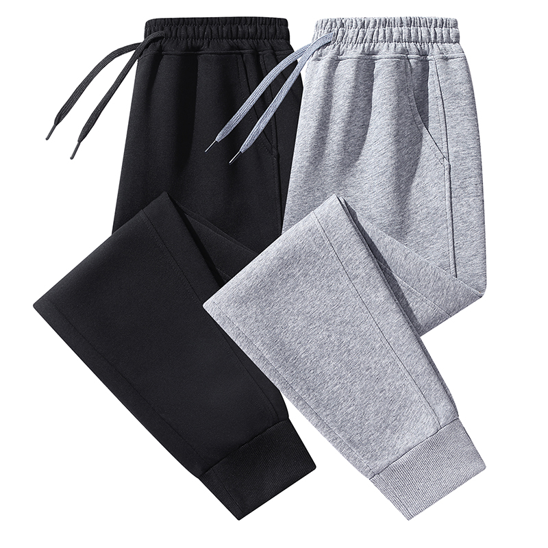 奥莱专柜丨一折专区丨卫裤男士春秋长裤束脚休闲运动高棉加绒青年