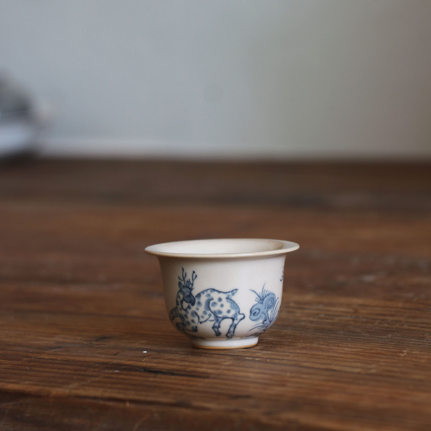 无声无印林深见鹿青花若深杯