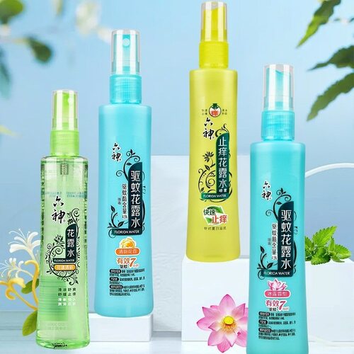 六神花露水喷雾驱蚊止痒180ml