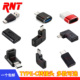 TYPEC公转母USB3.0公母7字型MICRO转接头充电OTG数据线延长转接器