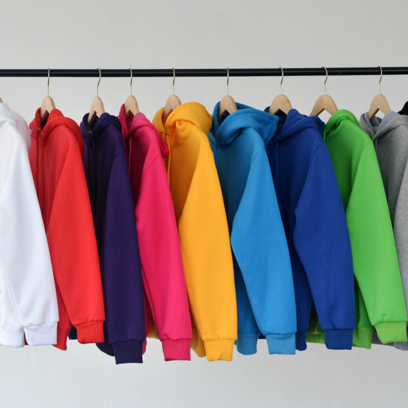 清仓特价）秋冬加绒加厚纯色连帽卫衣青少年外套糖果彩色帽衫男女,男装,卫衣,淘宝优惠券,粉丝福利购,淘宝优惠卷