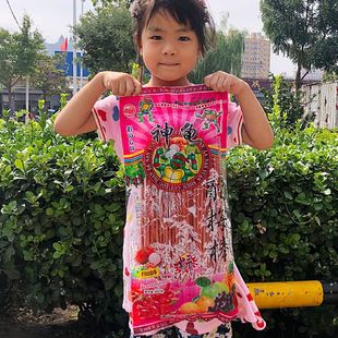 童年怀旧经典神龟粉小卖部一毛神龟酸梅棒长条吸管干粉休闲零食