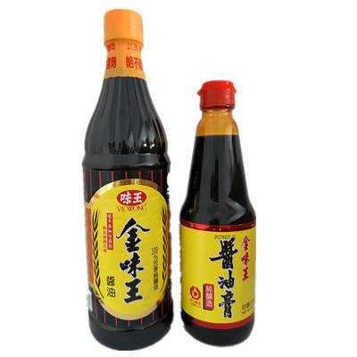 包邮 台湾原装金味王酱油780ml 酱油膏 零添加 卤肉饭 卤味好帮手