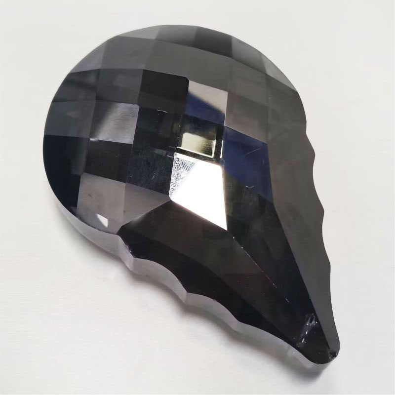 灯具灯饰配件古铜色带孔水晶网格新中式全铜客厅卧室吊灯吊坠挂件