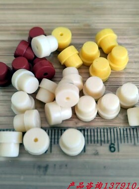 300个山东鲁南GC6890A气相色谱仪用进样T型垫 色谱密封隔垫配件