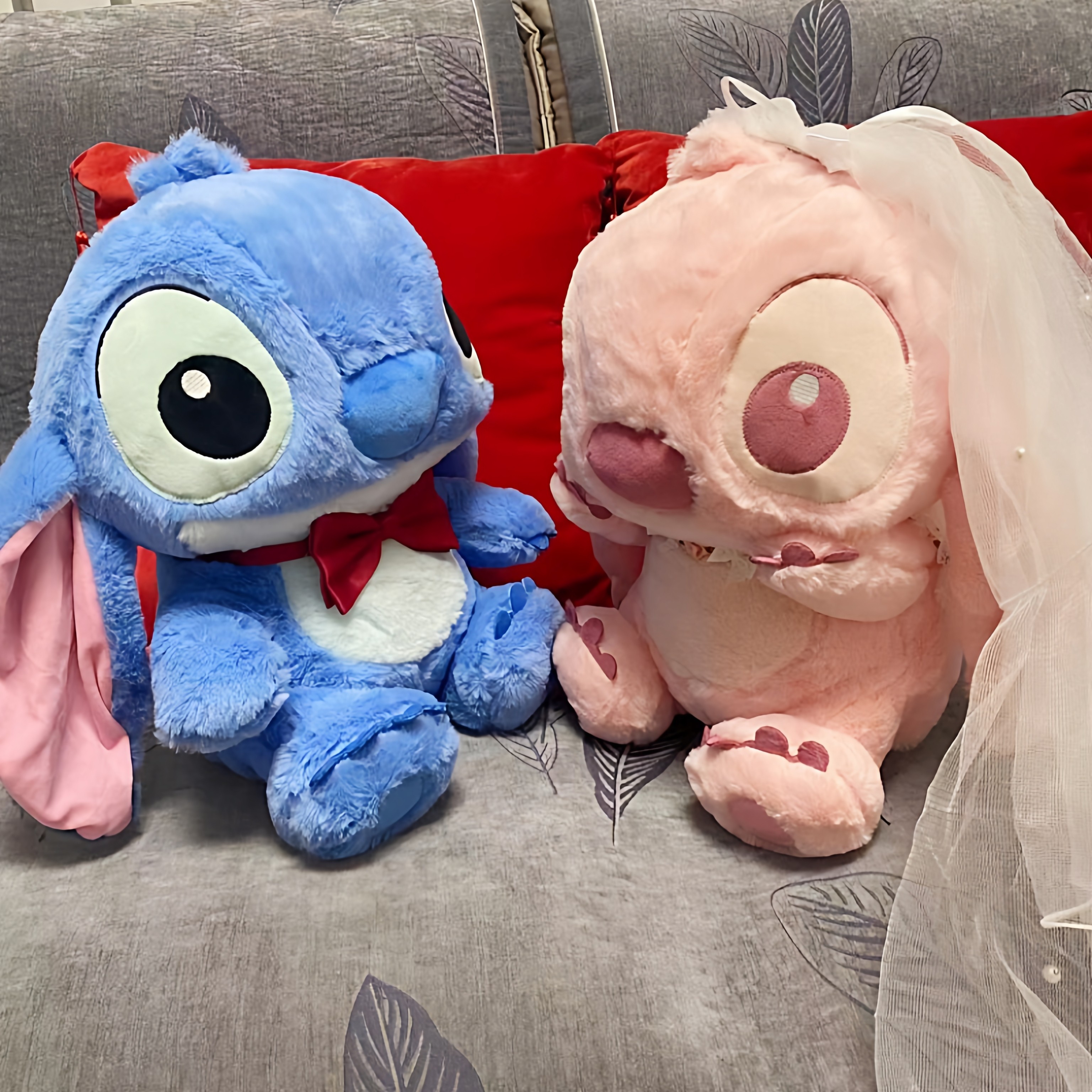 可爱情侣婚纱史迪仔毛绒玩具公仔结婚压床娃娃一对新婚礼物送新人,节庆用品/礼品,婚庆公仔,淘宝优惠券,粉丝福利购,淘宝优惠卷