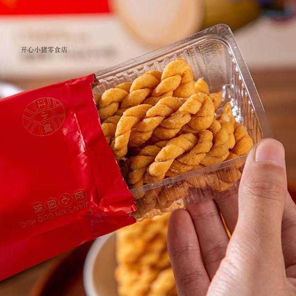 现货江小燕鸡内金山药麻花五香味河南焦作山药独立小包装酥脆零食