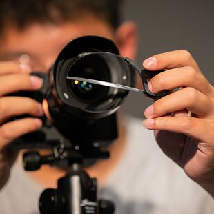 网红同款手持屈光镜半月镜半近摄镜单反摄影摄像配件滤镜特效镜片