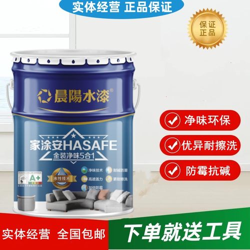 家涂安晨阳水漆哑光面漆河北