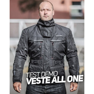 法国ALL摩托车四季拉力骑行服防风防水保温防暴雨防摔摩旅ADV男款