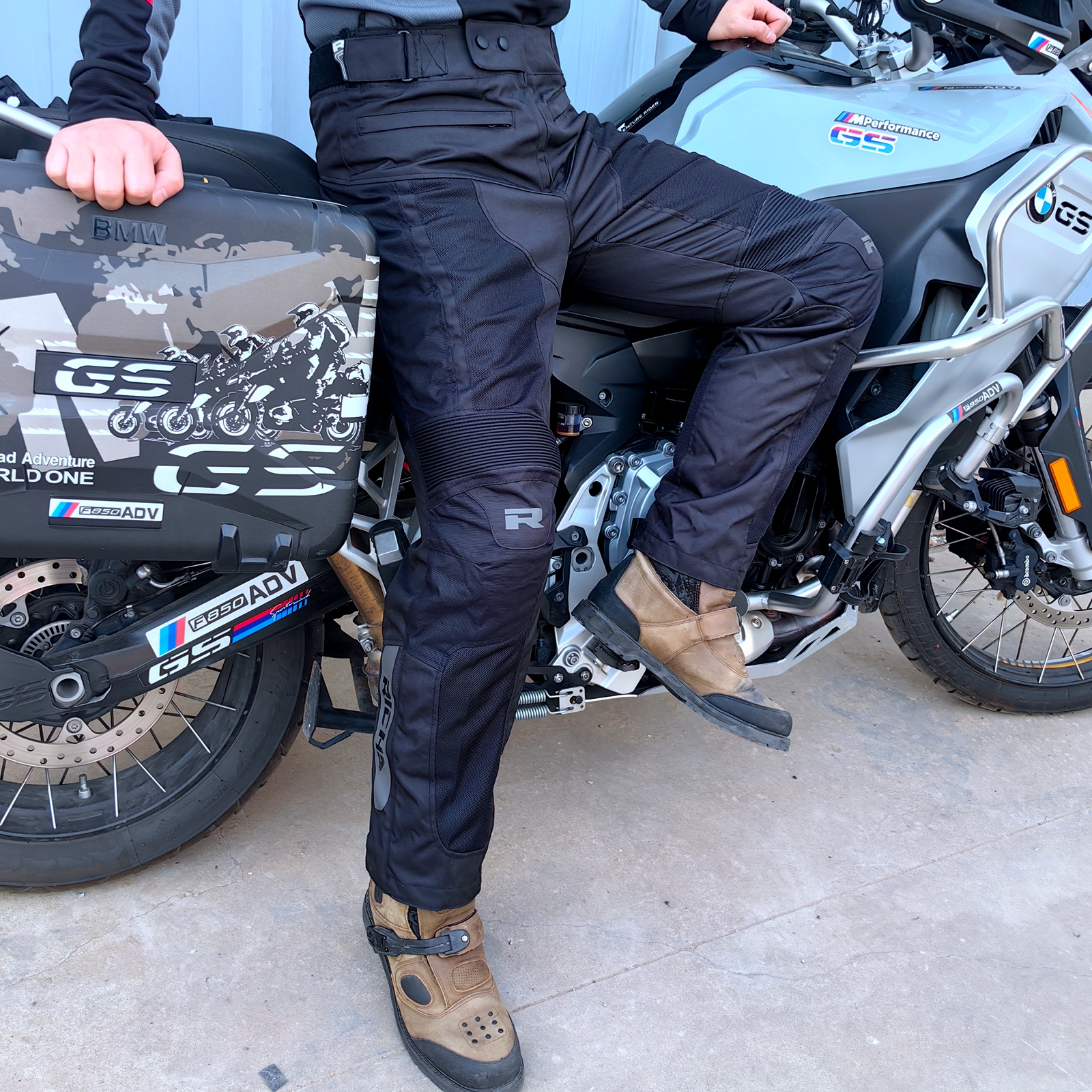 夏季RICHA防暴雨ADV摩托车拉力裤