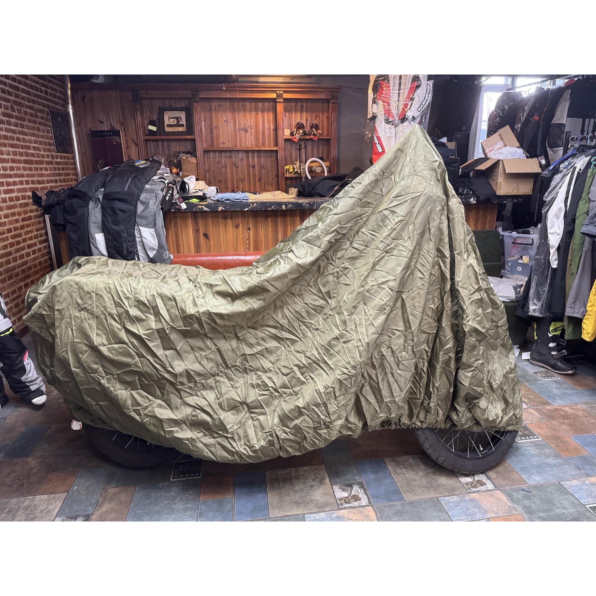 摩托车车衣车罩防风防水防雨防晒弹性收紧3D立体剪裁金翼滑翔拉力