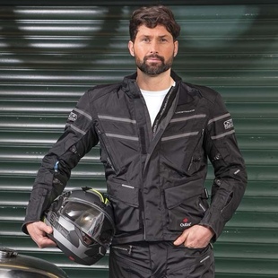欧洲STR摩托机车防风防水防雨防摔赛车骑行拉力服套装摩旅四季男