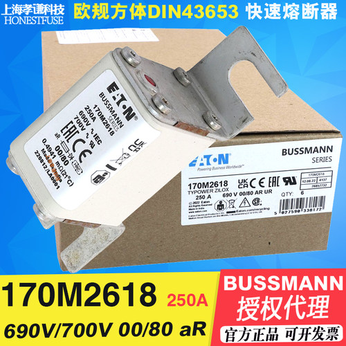 熔断器BUSSMANN170M2618