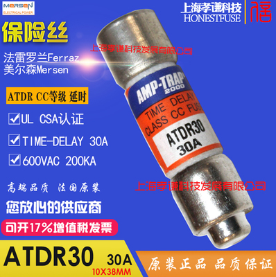 熔断器ATDR12Mersen美尔森