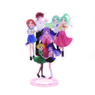 （清仓）动漫周边立牌 寒蝉鸣泣之时 诗音 礼奈 双面亚克力摆