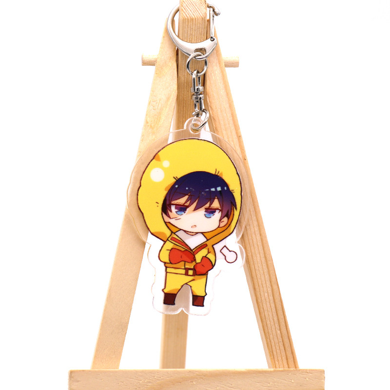 这题超纲了 耽美周边亚克力双面挂件 许盛 邵湛 现货钥匙扣