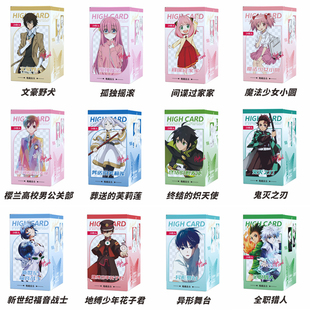 动漫周边花子君EVA终结的炽天使鬼灭石纪元文豪野犬收藏双层高卡