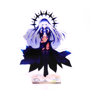 动漫周边约会大作战立牌五河士道八舞夕弦耶俱矢双面亚克力摆件台