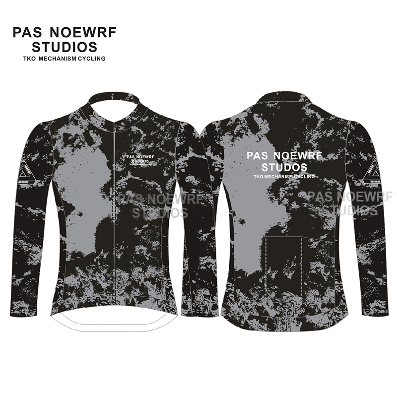 PAS春秋长袖骑行服公路自行车速干透气轻薄男上衣女竞技贴身服装