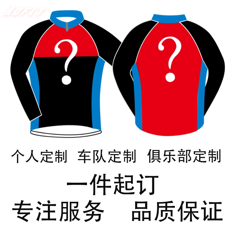 骑行服定制订做车队版俱乐部长短袖套装春夏秋冬上衣自行车男女
