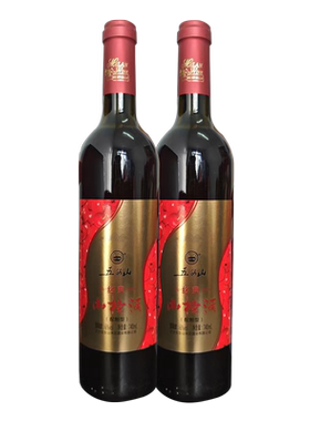【五女山官方】五女山 经典山楂酒 果酒甜酒红酒 740ml*2
