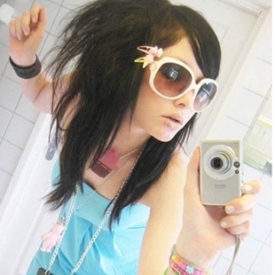 y2kslut美式 复古辣妹2000s凹造型中古风大框太阳眼镜墨镜遮阳眼镜