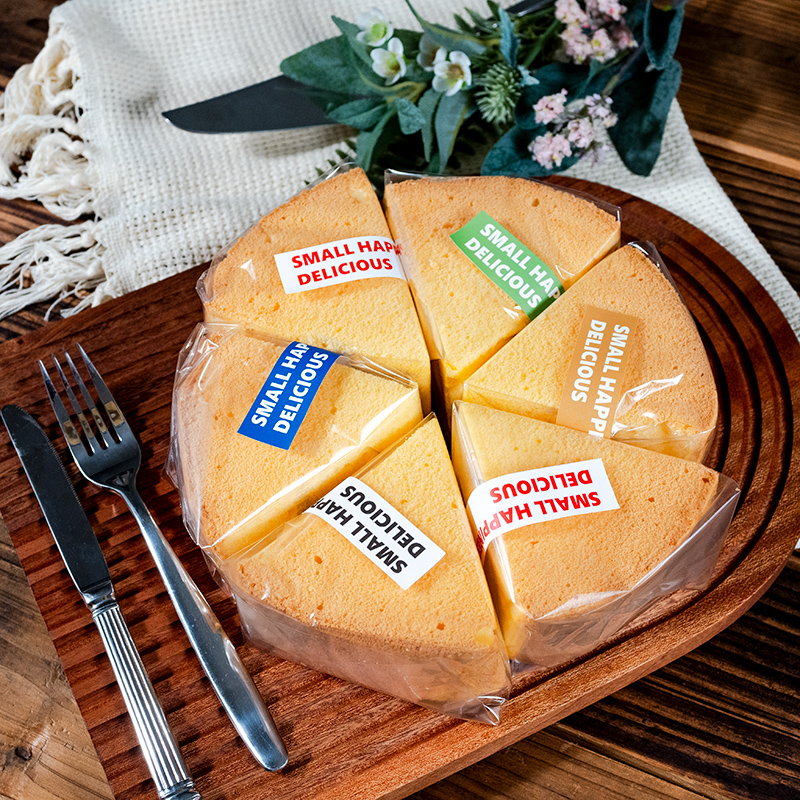 戚风蛋糕玻璃纸透明三明治包装袋