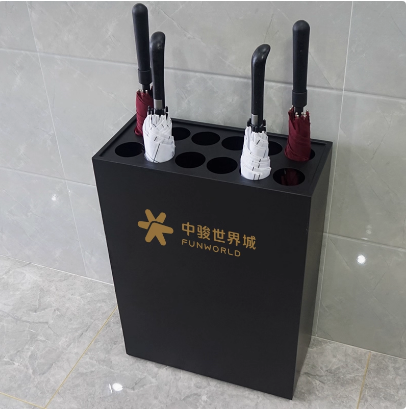 学校挂伞神器置物架学生超市银行售楼处商用酒店大堂简约雨桶收纳