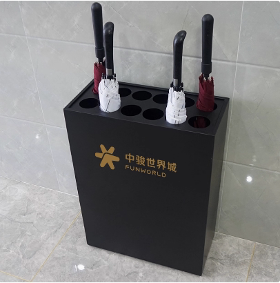 学校挂伞神器置物架学生超市银行售楼处商用酒店大堂简约雨桶收纳