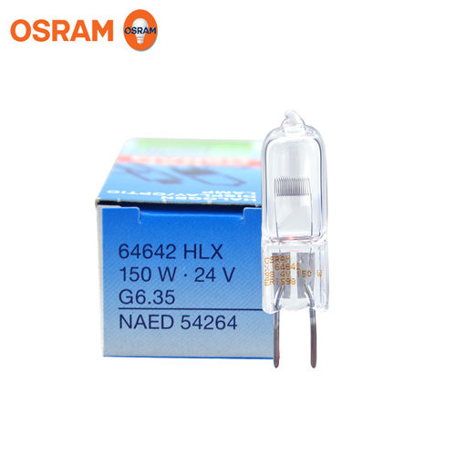 欧司朗64642 24V150W250WG6.35手术室无影灯显微镜投影灯珠灯泡