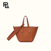 保兰德PLD官方好礼真皮包包女款 菜篮子手提包单肩包水桶包腋下包