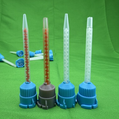 MB3.2-16S/L-1:1圆口混合管10:1混合AB胶头二代A B胶筒搅拌管