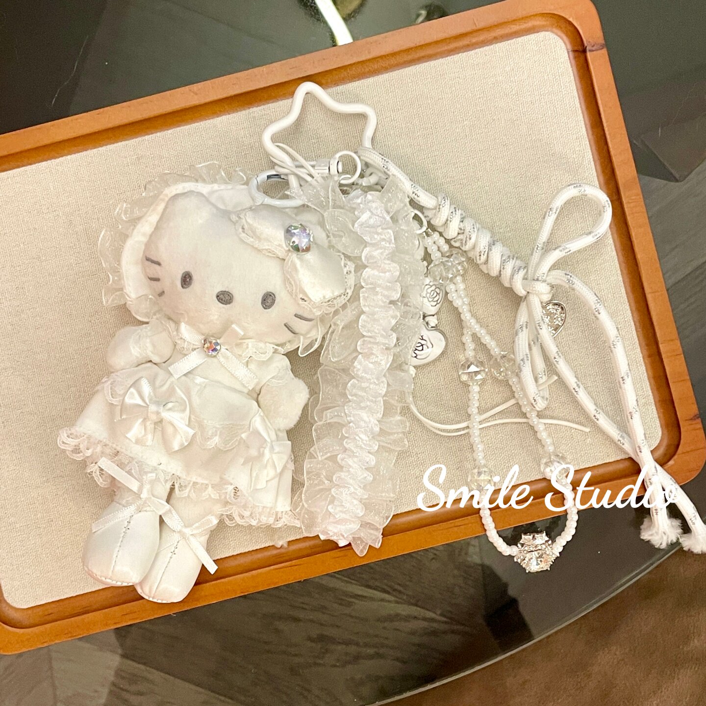 包包挂件婚纱hello潮玩毛绒公仔凯蒂猫kt挂饰玩偶创意女生礼物白