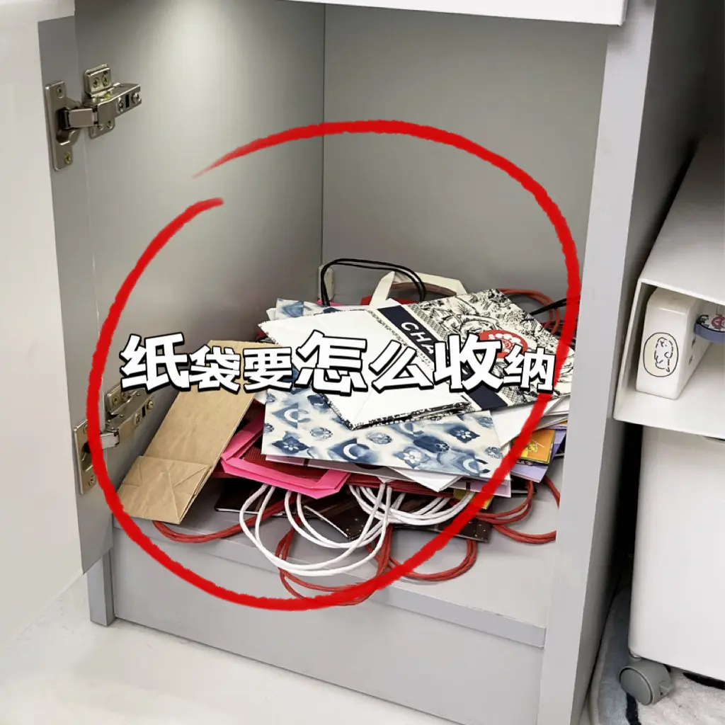 纸袋收纳主机柜服装店包装袋图片