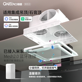 前晓强劲大功率双电机换气扇30 30集成吊顶强力排气扇卫生间排臭