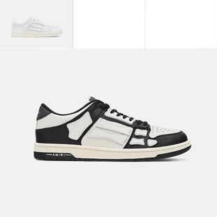 海外直邮 低帮休闲鞋 男士 奢潮真皮骨头板鞋 AMFOSR1098 时尚 AMIRI
