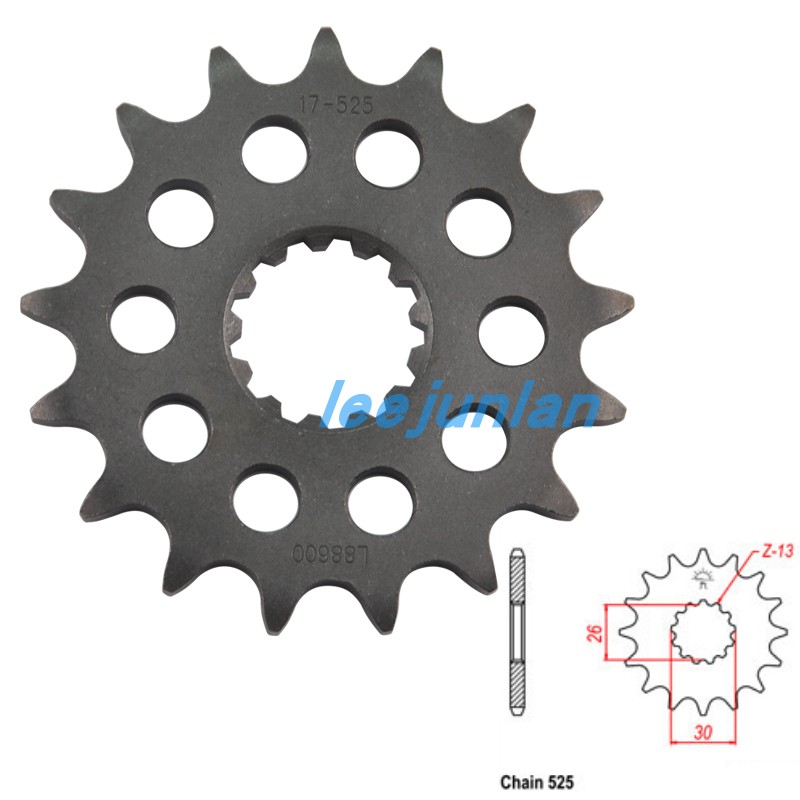 凯旋Triumph800/865America Speedmaster 大小齿 牙盘齿轮 链条