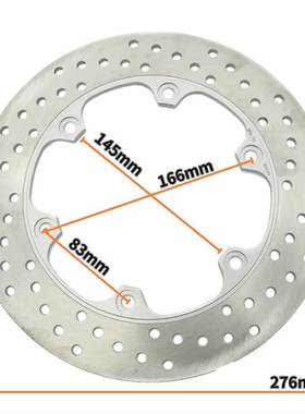 适用本田 276MM CBR125R 2003-2009年 CBR 125R CBR 125 R 刹车盘