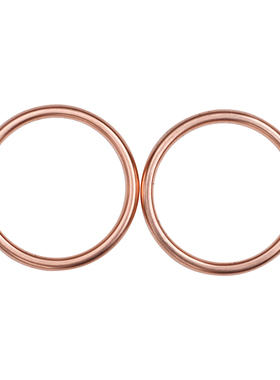 适用 川崎 ZX6R ZX600 ZX636 ZX-6RR ZZR600 NINJA 排气管垫片