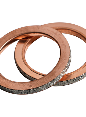 适用 GTS1000 93-94 98 FZS600 Fazer 98-03年 XT660X 排气管垫片