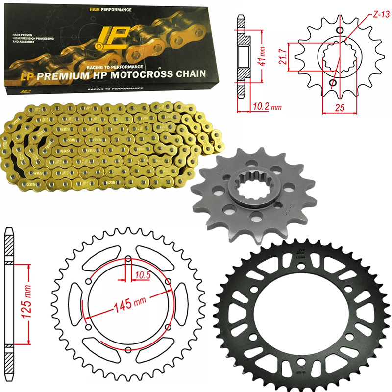 XTZ660Z XTZ660 Z Tenere XT660R XT660X Super Motard链轮520套