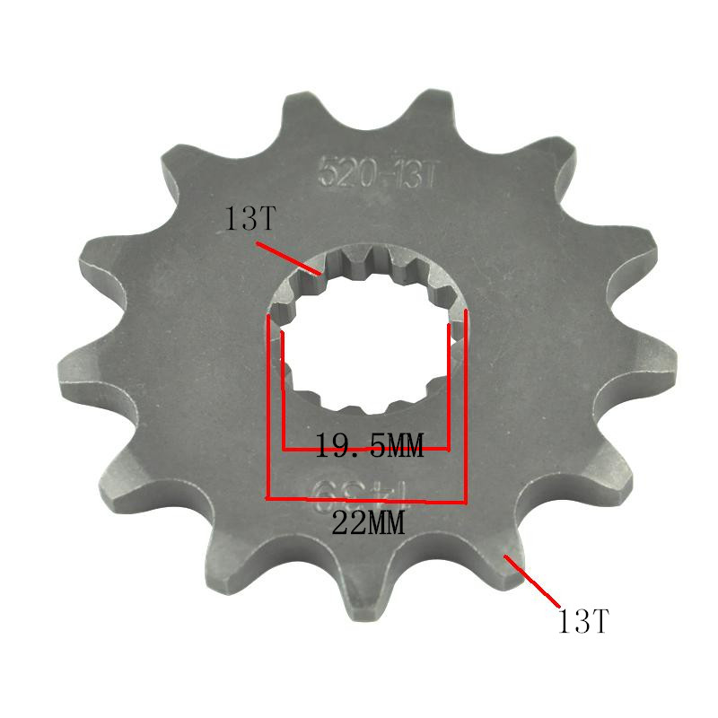 GSX-R250 GSXR250 73A74A前后大小齿 链盘 齿链轮大小飞 520链条