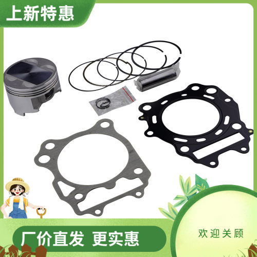 适用于铃木天浪400 AN400 Skywave400 发动机垫片活塞环总套塞