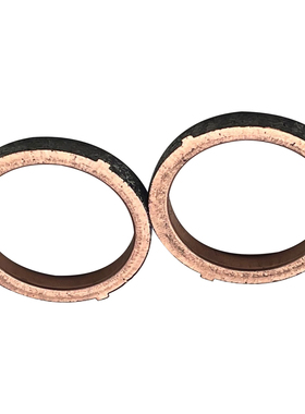 适用于铃木GSX-R1100 GSXR1100W 93-98年 发动机头段排气管接口垫