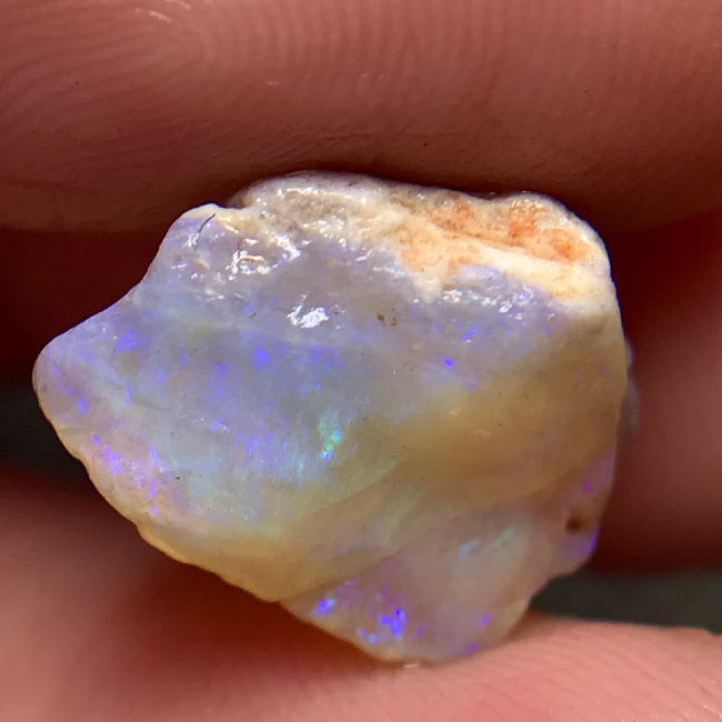 厂家天然欧泊澳宝原石原料/粗磨石/DIY练手料6.2ct